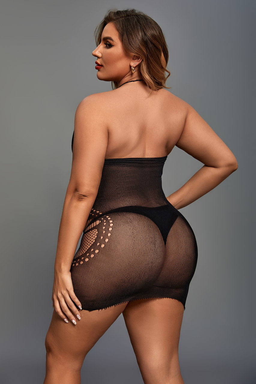 3wishes.com Apparel & Accessories > Lingerie - 3wishes: Seamless Plus Size Chemise - Premium Quality 3wishes.com